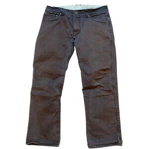 Kuhl Ryder Mens 34x30 Brown Pants Durable Cotton Canvas Workwear